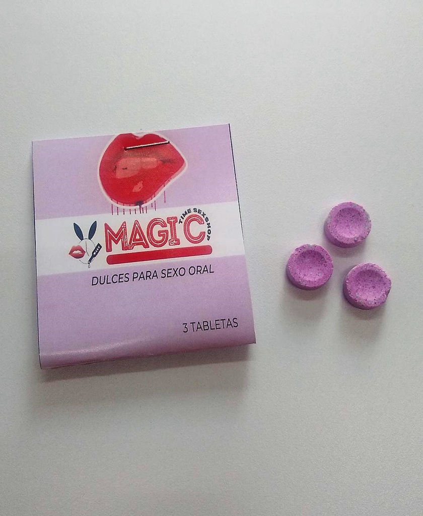 DULCES MAGIC SWEET SEXO ORAL 3 PZAS.