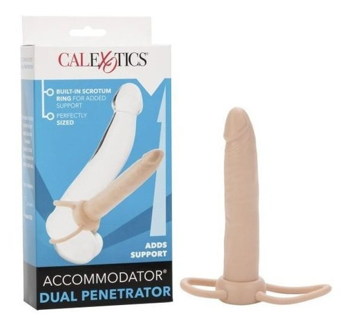 DILDO DOBLE PENETRACIÓN CON ANILLO