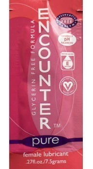 LUBRICANTE ENCOUTER PURE 7.5GMS SOBRE