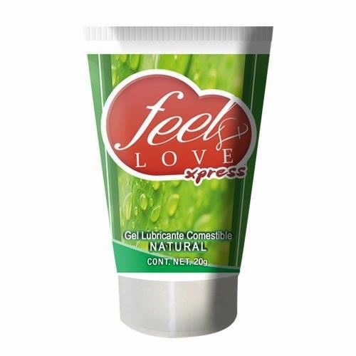 LUBRICANTE FEEL LOVE NATURAL ALOE VERA 20ML