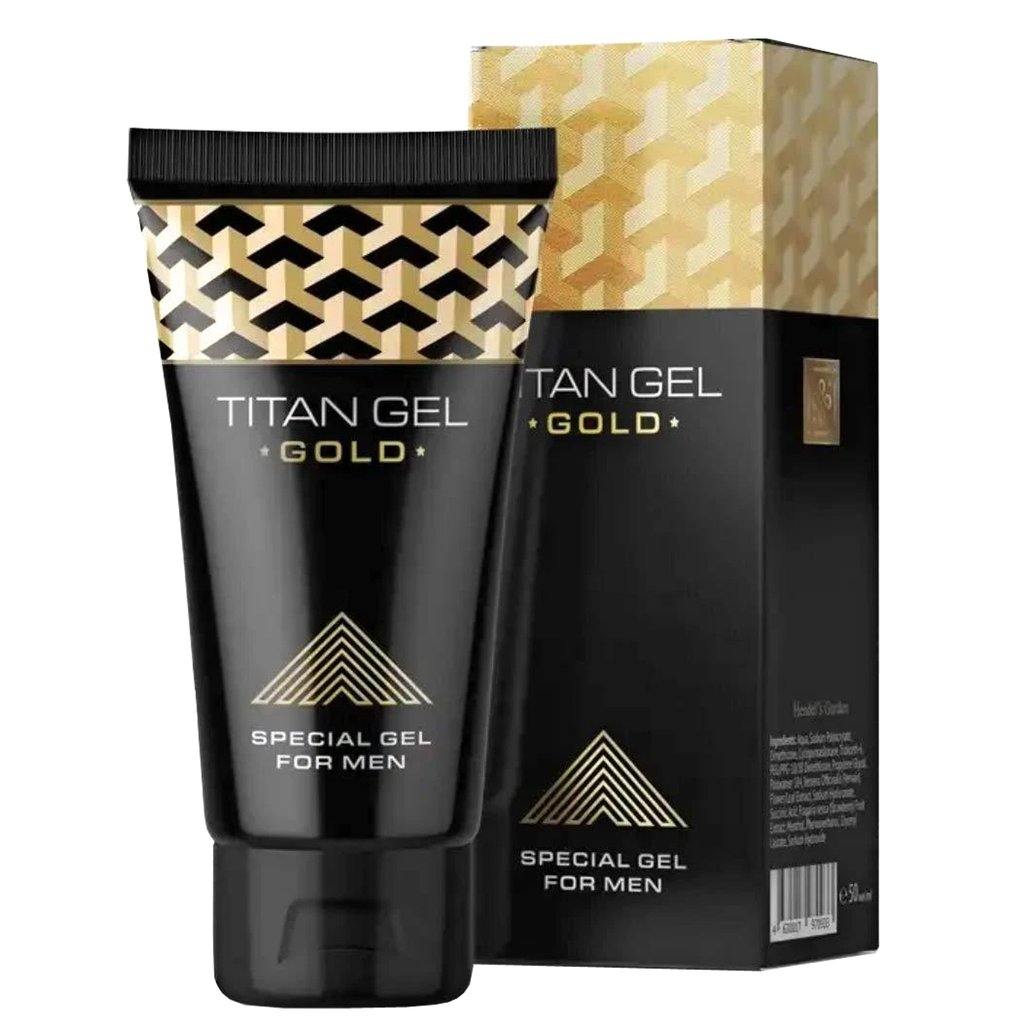 LUBRICANTE ALARGADOR TITAN GOLD 50ML