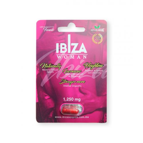 PASTILLA IBIZA WOMAN 1,250MG 1 PZA.