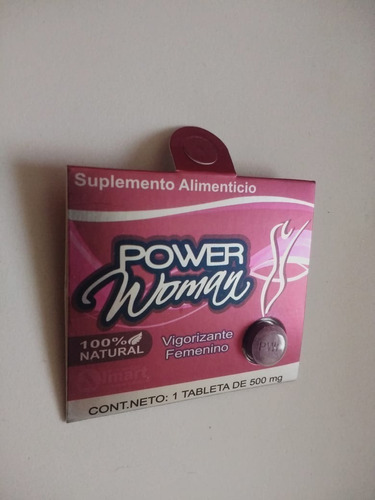 PASTILLA POWER WOMAN 1 PZA.