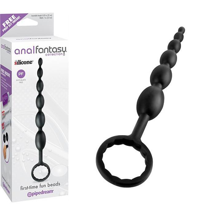 PLUG ANAL SILICONA FIRST-TIME FUN BEADS