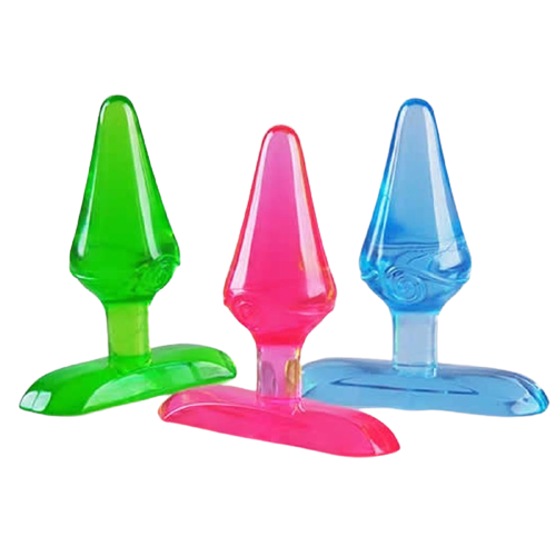 PLUG ANAL SILICONA 7*2.5CM COLORES