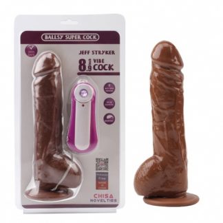 VIBRADOR C/ROTACION 8.9&quot; JEFF STRYKER BW