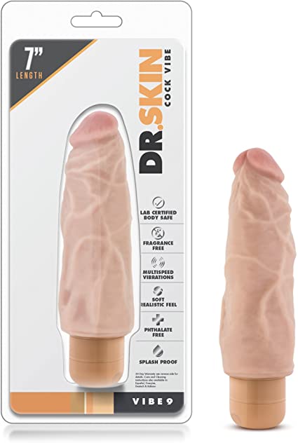 VIBRADOR DR. SKIN COCK VIBE 7&quot;