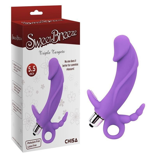 VIBRADOR CHISA SWEETE BREEZE 14CM