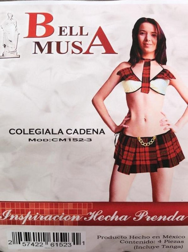 DISFRAZ COLEGIALA CORBATA