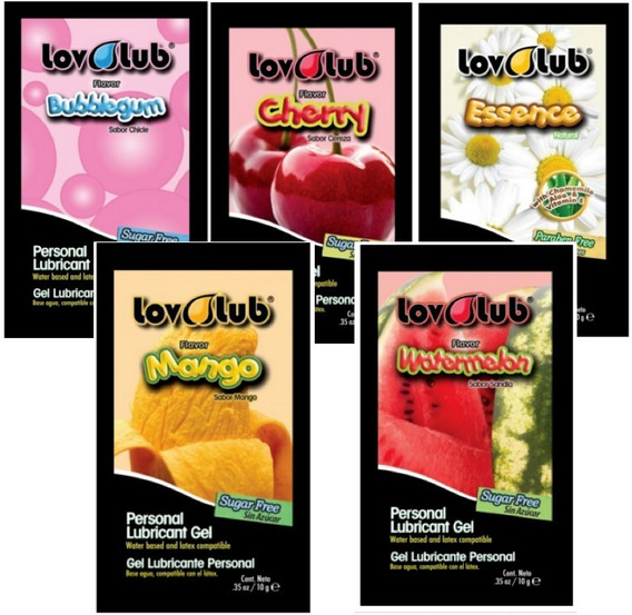 LUBRICANTE SABORES LOV LUB SOBRE 10G