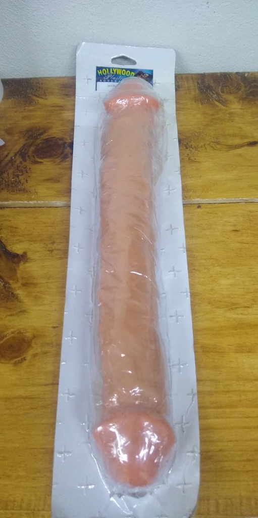 DILDO DOBLE REALISTA HOLYWOOD 41CM