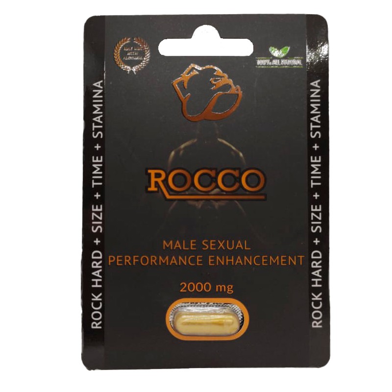 PASTILLA VIGORIZANTE ROCCO 2000MG