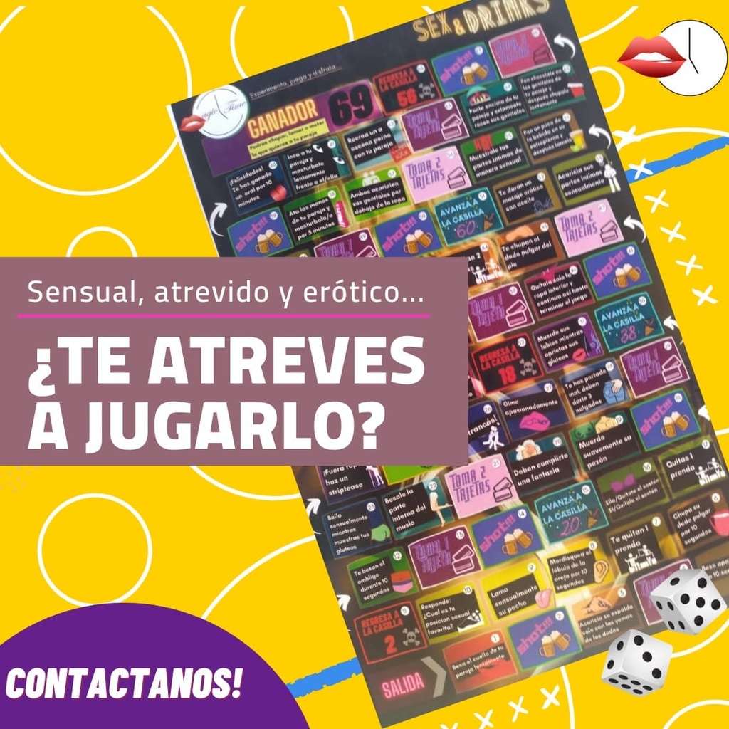 JUEGO PARA ADULTOS SEX &amp; DRINKS MT