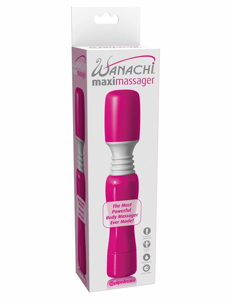 VIBRADOR MINI WANACHI MASSAGER ROSA