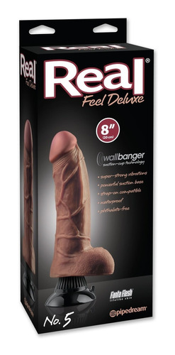 VIBRADOR REAL FEEL CAFÉ 20CM