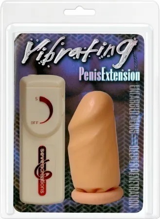 FUNDA P/PENE VIBRATING PENIS EXTENSION C/CONTROL