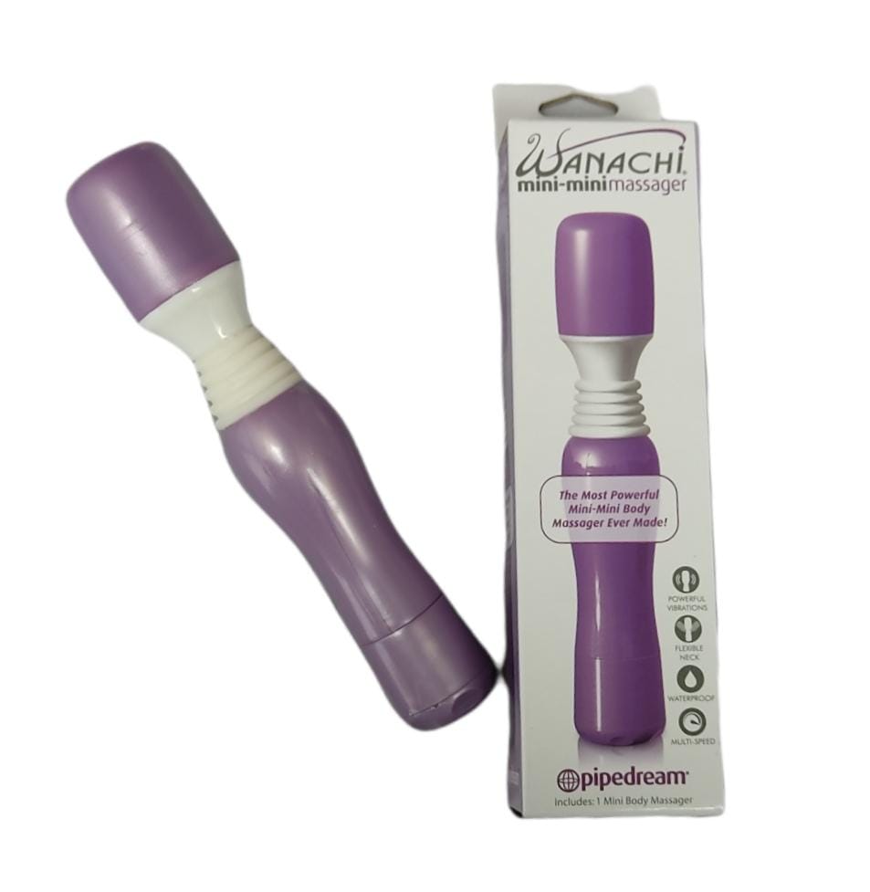 VIBRADOR MINI WANACHI MASSAGER MORADO