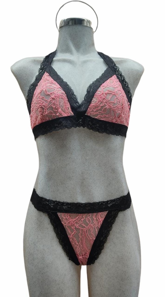 COORDINADO SWEETNESS MAGIC LACE (PINK)