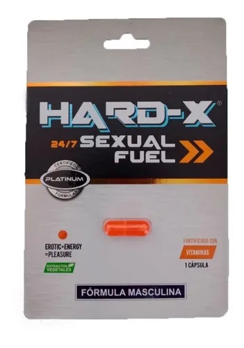 PASTILLA NARANJA HARD-X 24/7 SEXUAL FUEL