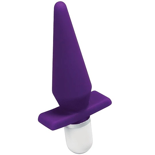 DILATADOR ANAL VIBRADOR MORADO