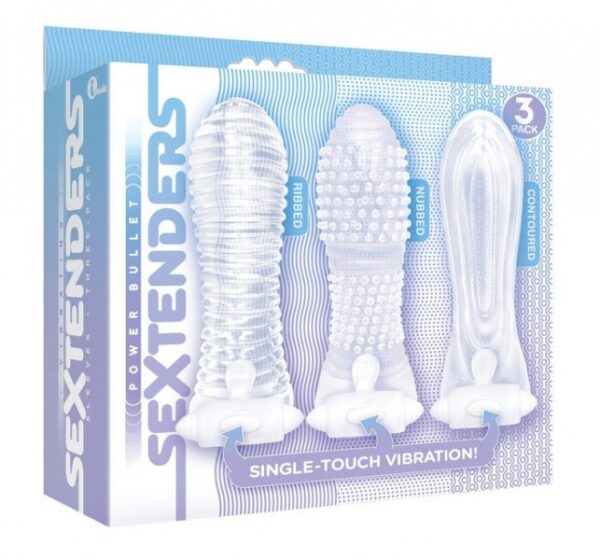 FUNDA EXTENCION VIBRATING SEXTENDERS NUBBED