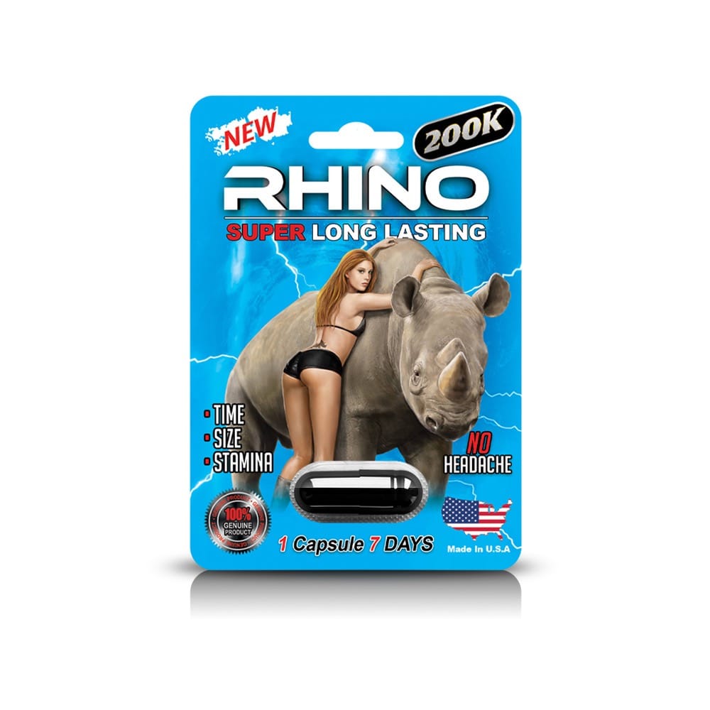 PASTILLA RHINO 200K SUPER LONG LASTING