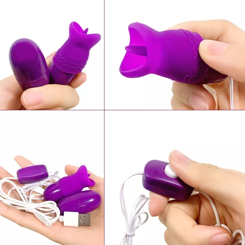 BALA VIBRADORA MINI C/LENGUA USB