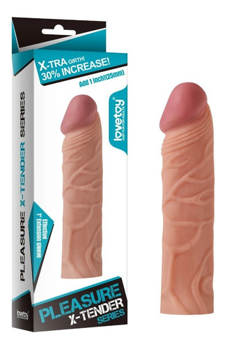 FUNDA ADD 1&quot; 25MM PLEASURE X TENDER LOVETOY