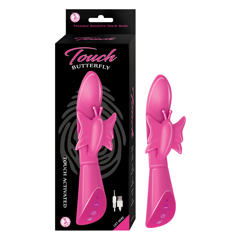 VIBRADOR TOUCH BUTTERFLY PINK