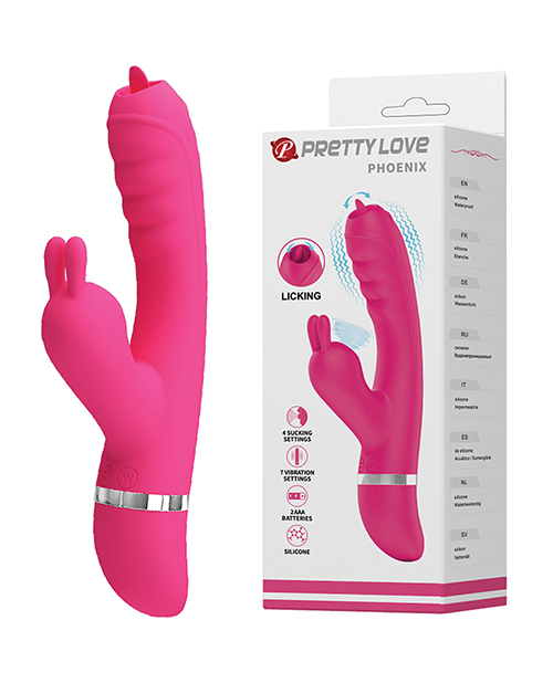 VIBRADOR SUCCIONADOR CLITORIS PRETTY LOVE PHOENIX