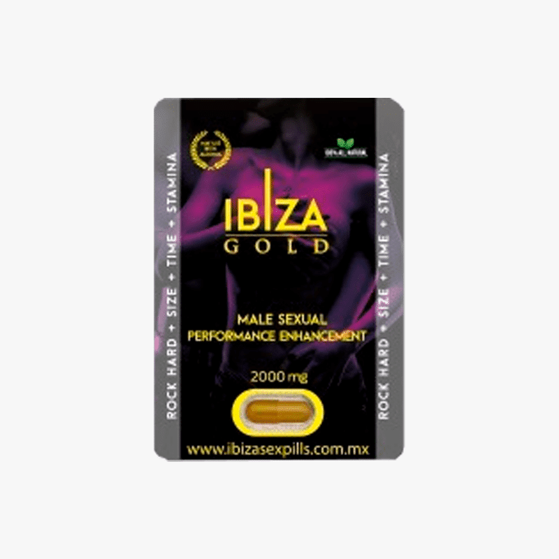 PASTILLA IBIZA GOLD 2000MG 1 PZA.