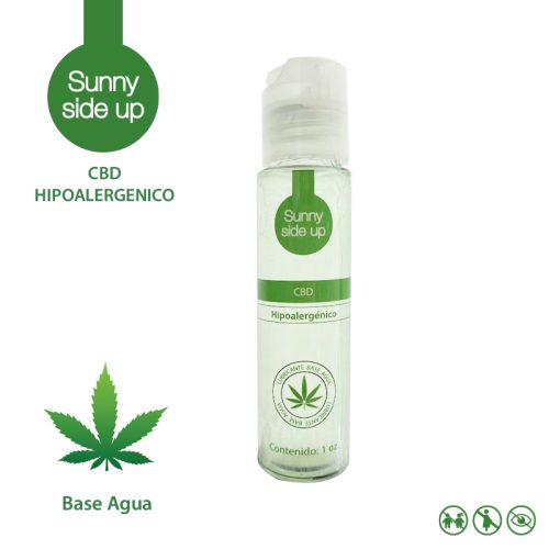 LUBRICANTE SUNNY SIDE UP CBD HIPOALERGENICO 1OZ