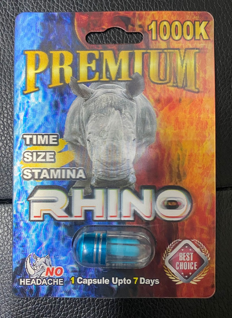 PASTILLA RHINO PREMIUM 1000K