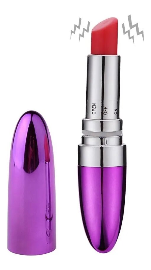 BALA VIBRADORA TIPO LAPIZ LABIAL ABS DORADA