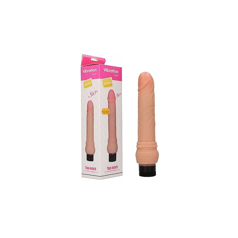 DILDO VIBRADOR REALISTA TOP-NOTCH 9,0´´