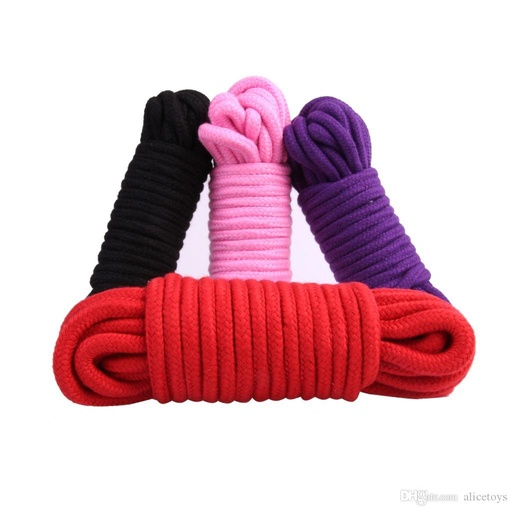 [CUER001] CUERDA BDMS ALGODON COLORES 10MTS