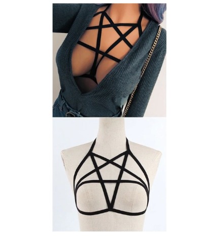 [LEN0013] BRALETTE PENTAGRAMA