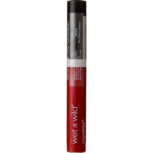 [552B] BRILLO LABIAL MEGASLICKS WET N WILD TONO RED SENSATION