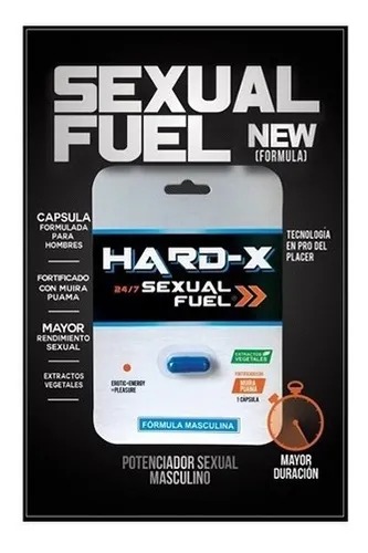 [ER003] PASTILLA AZUL HARD-X 24/7 SEXUAL FUEL