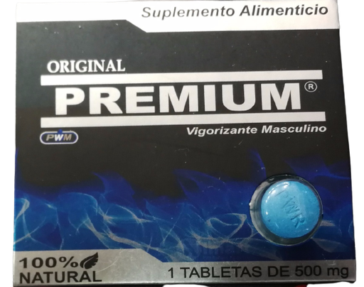 [PM002A] PASTILLA PREMIUM VIGORIZANTE MASCULINO 500MG