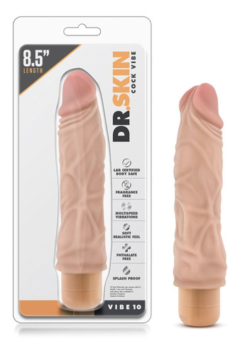 [BL11353] VIBRADOR DR. SKIN COCK VIBE 8.5&quot; VIBE 10