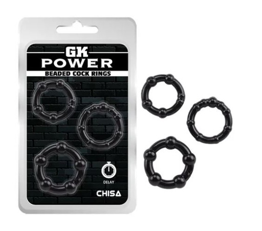 [CN3303000013] SET ANILLOS GK POWER AZULES 3 PZAS.