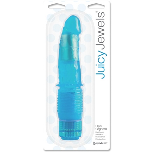 [PD124614] VIBRADOR JUICY JEWELS OPAL ORGASM AZUL