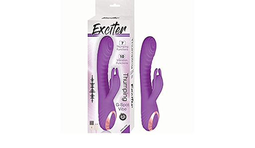 [NT30242] VIBRADOR EXCITED THUMPING G-SPORT VIBE AQUA USB RECARGABLE