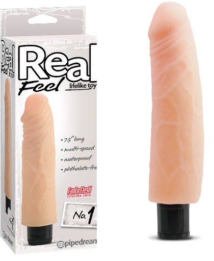 [PD139221] VIBRADOR REAL FEEL LIFE LIKE TOYZ 7.25&quot; #1