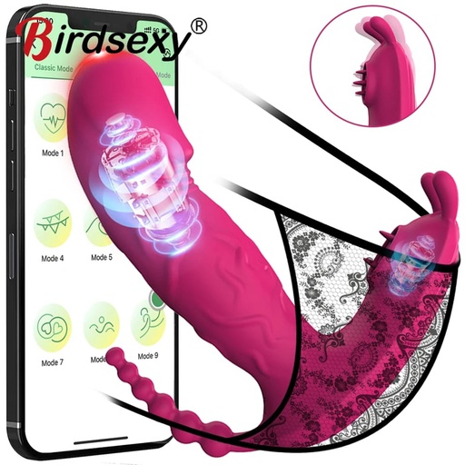 [PZG103S2B] VIBRADOR TRIPLE ESTIMULACON REC USB