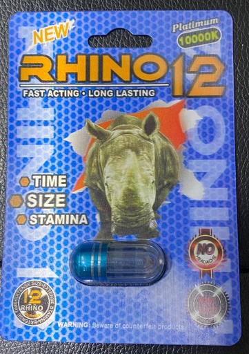 [RHP12] PASTILLA RHINO 12 1000K