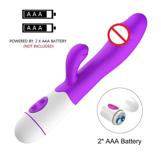 [CN1075584011] VIBRADOR SENSILLO BATERIAS AAA MORADO ESTIMULACION CLITORIS