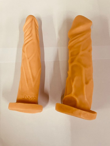 [SA1001] DILDO MACIZO TEXTURA REAL FEEL (SUELTO)